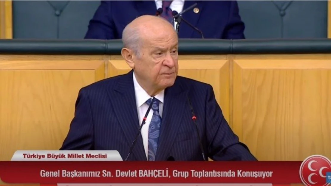 MHP Lideri Bahçeli: Tarafımız belirgindir, sevdamız millettir