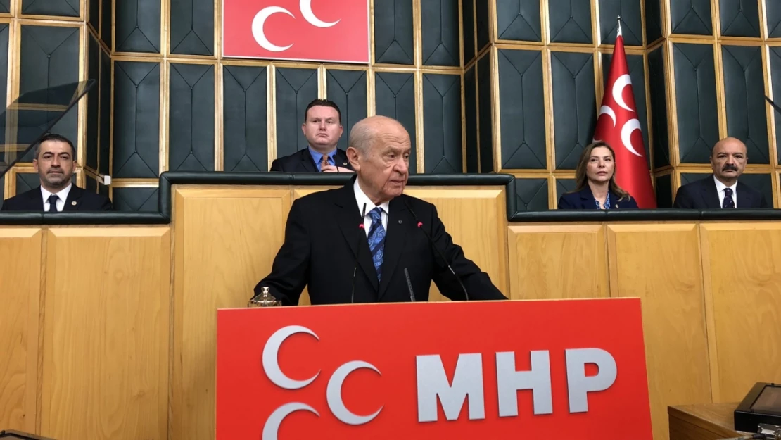 MHP Lideri Devlet Bahçeli: Huzurlu ve güvenli liman arayanlara tek çare, MHP ve Cumhur İttifakı'dır