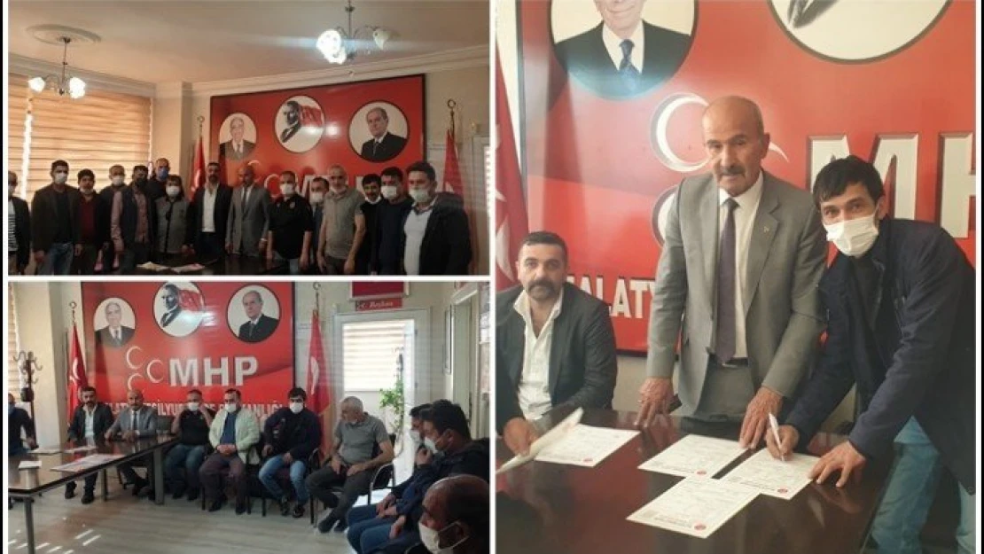 MHP'ye Toplu Katılım