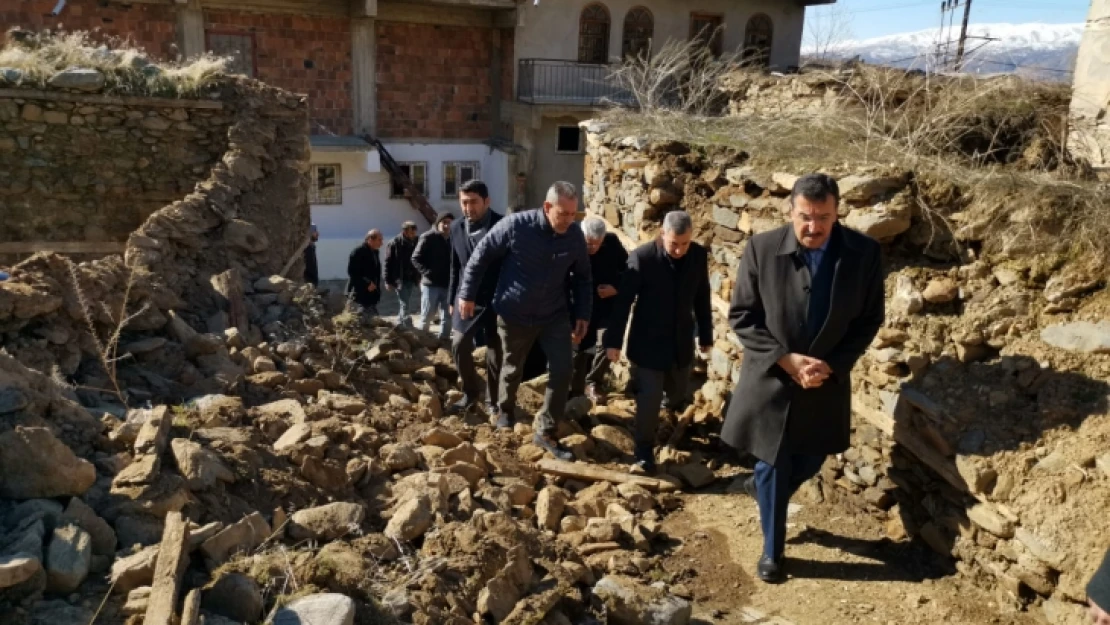 Milletvekili Tüfenkci, Doğanyol'da incelemelerde bulundu