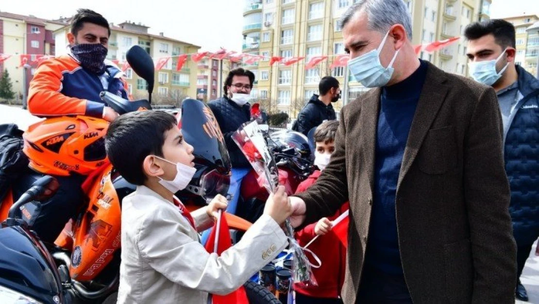 Motosiklet Çalışma Grubu'ndan Şehit Fethi Sekin'in Kabrine Ziyaret