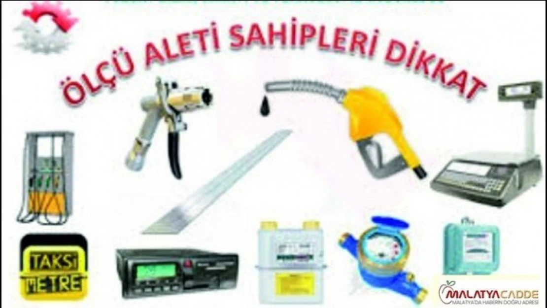 Ölçü Ve Ölçü Aletleri Periyodik Muayene Ve Damga Duyurusu