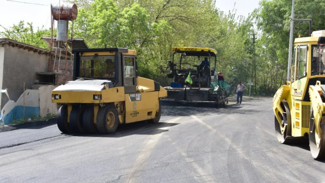 Orduzu Mahallesi Taşpınar Mevkisinde Asfalt Çalışması Yapıldı