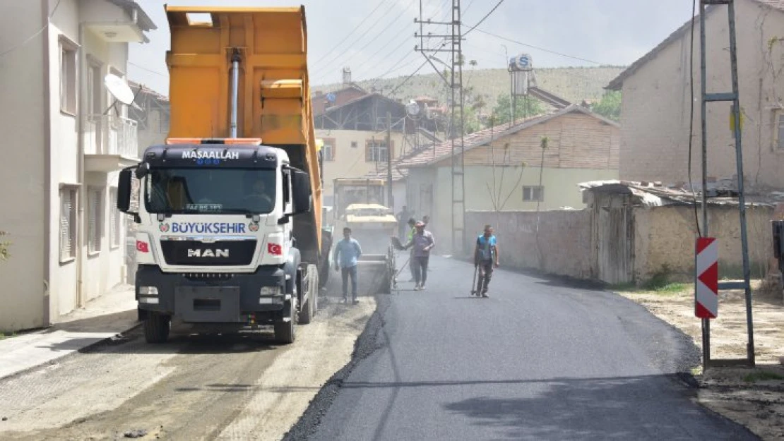 Orduzu Mahallesinde Altyapı Çalışmaları Tamamlanan Bölgeler Asfaltlandı