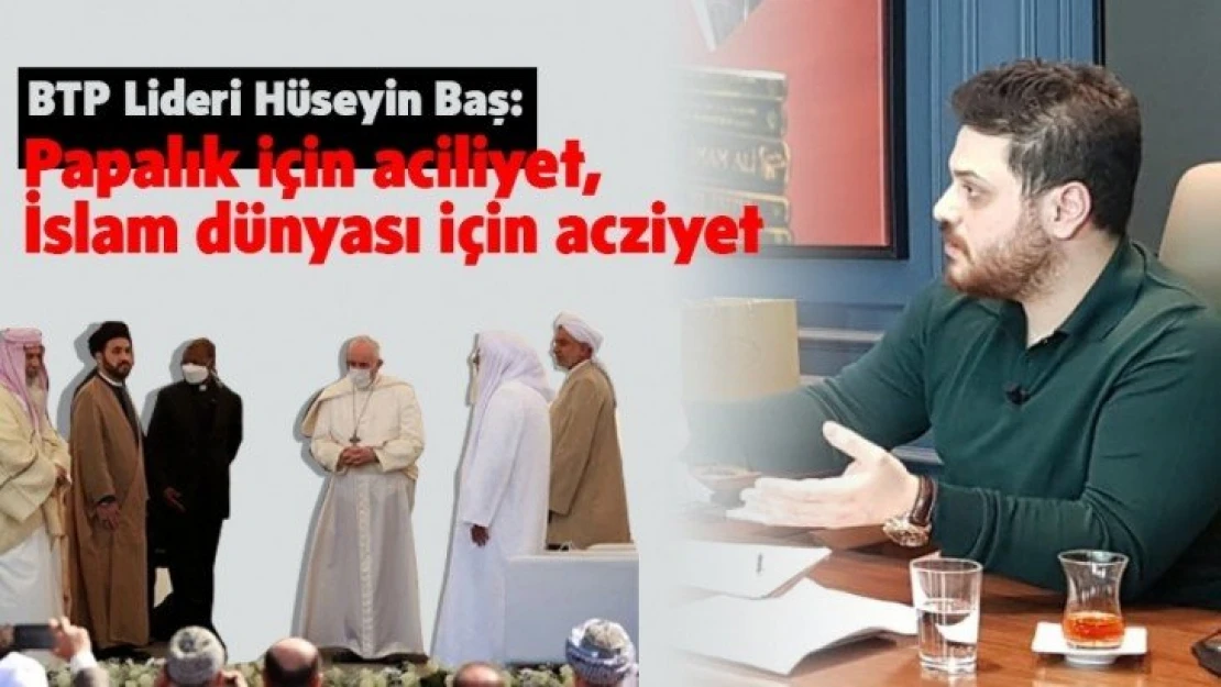 Papa müslüman kanı üzerinde zafer dansı yapıyor