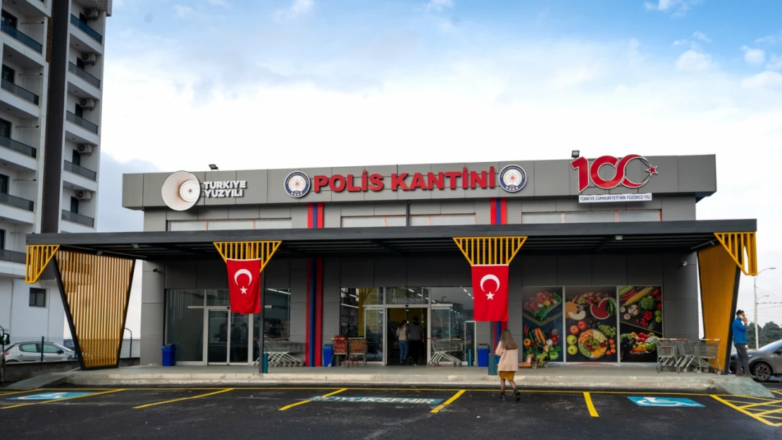 Polis Kantininde Çalışmalar Tamamlandı