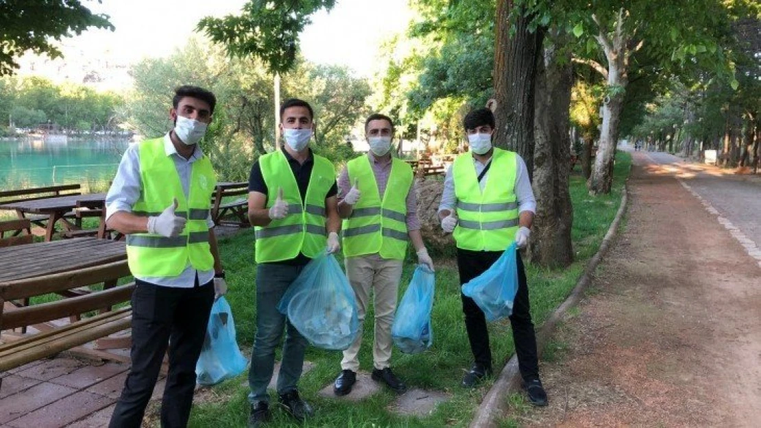 Saadet Partisi Gençlik kolları çevre günü