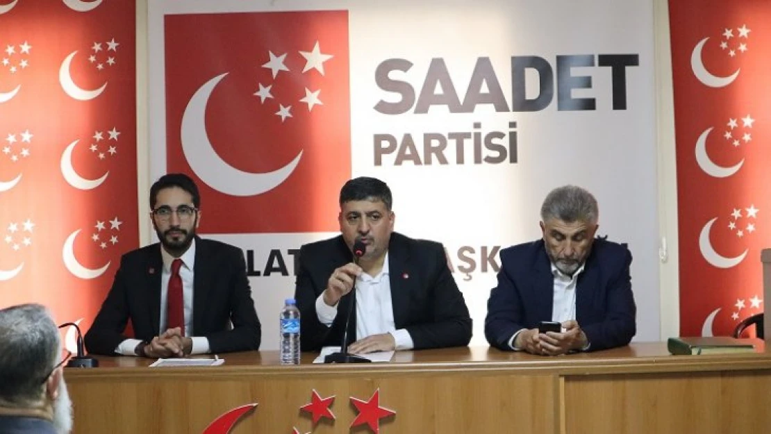 Saadet Partisinde Bayramlaşma