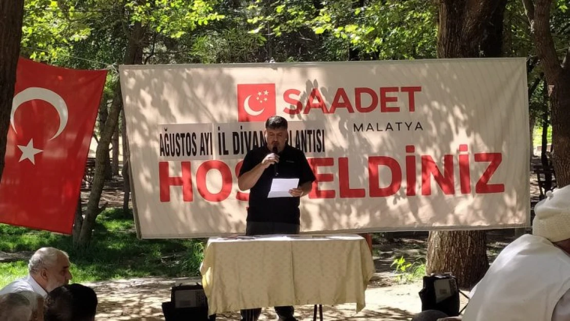 Saadet Partisinden Piknikli İl Divan Toplantısı