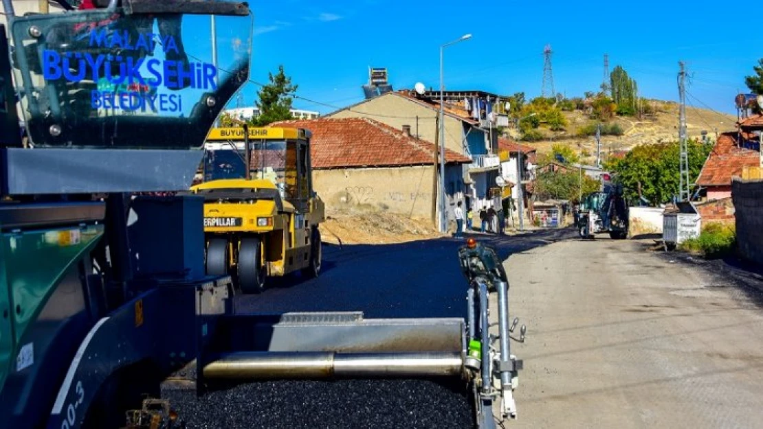 Sadrettin Konevi Caddesinde Altyapı Ve Üstyapı Çalışmaları Tamamlandı