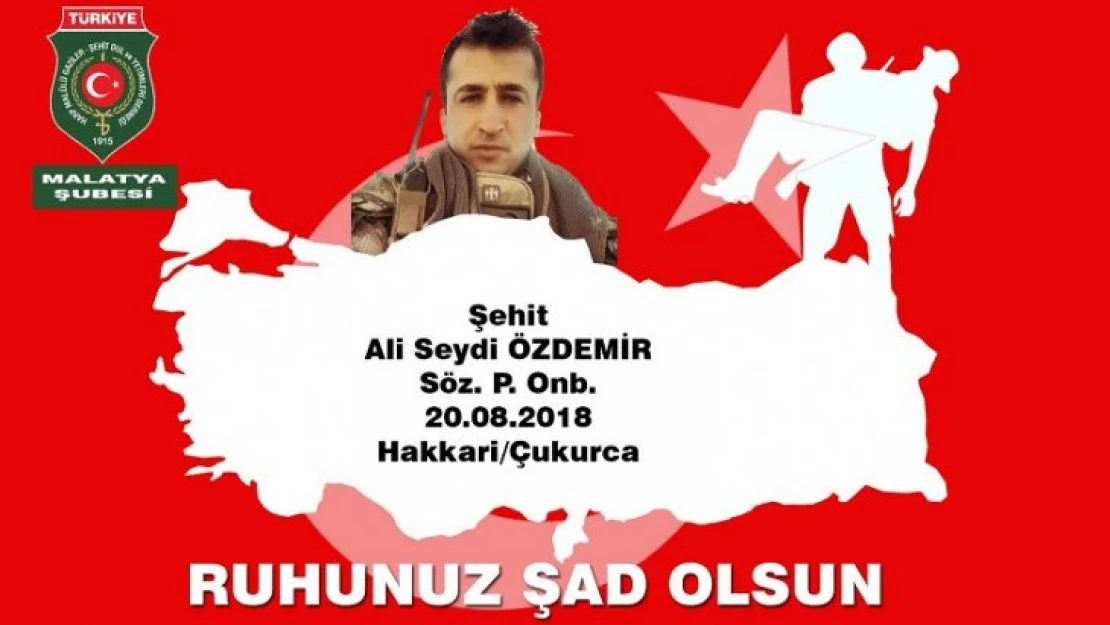 Şehit Özdemire Şehadetinin 1'nci Yılında Mevlid Okutulacak