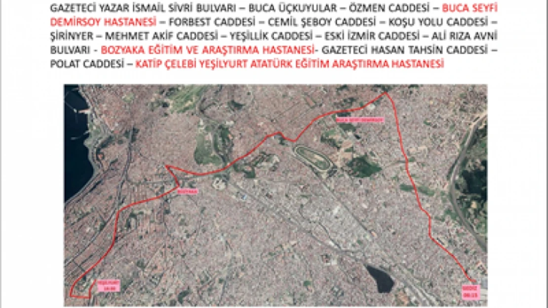 Sokağa çıkma yasağında toplu ulaşım programı