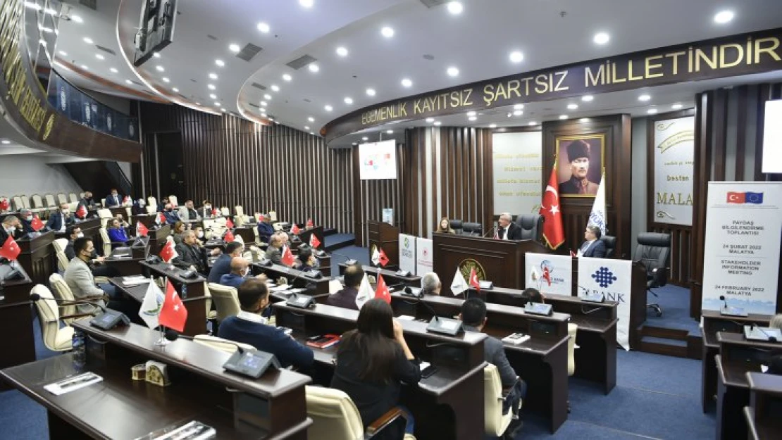 'Sürdürülebilir Şehirler' Konulu Paydaş Bilgilendirme Toplantısı Yapıldı