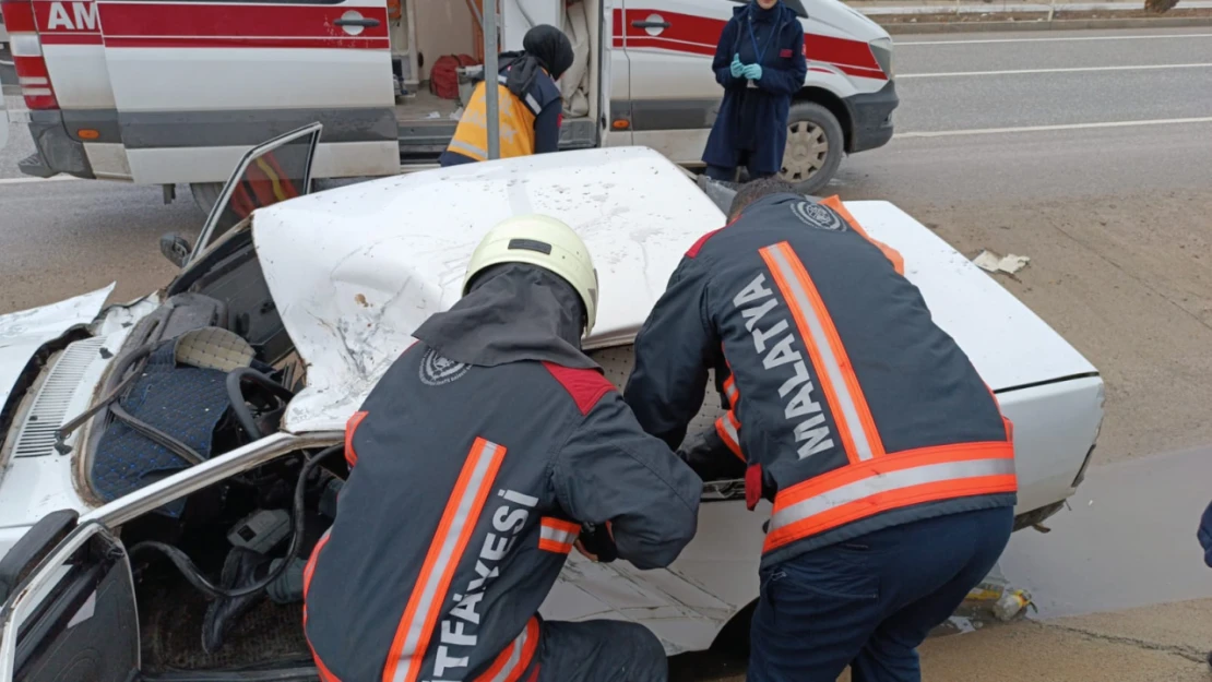 Topsöğüt Mevkiinde Trafik Kazası