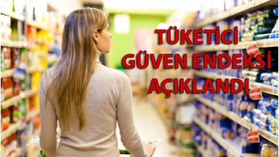 Tüketici güven endeksi 59,6 oldu