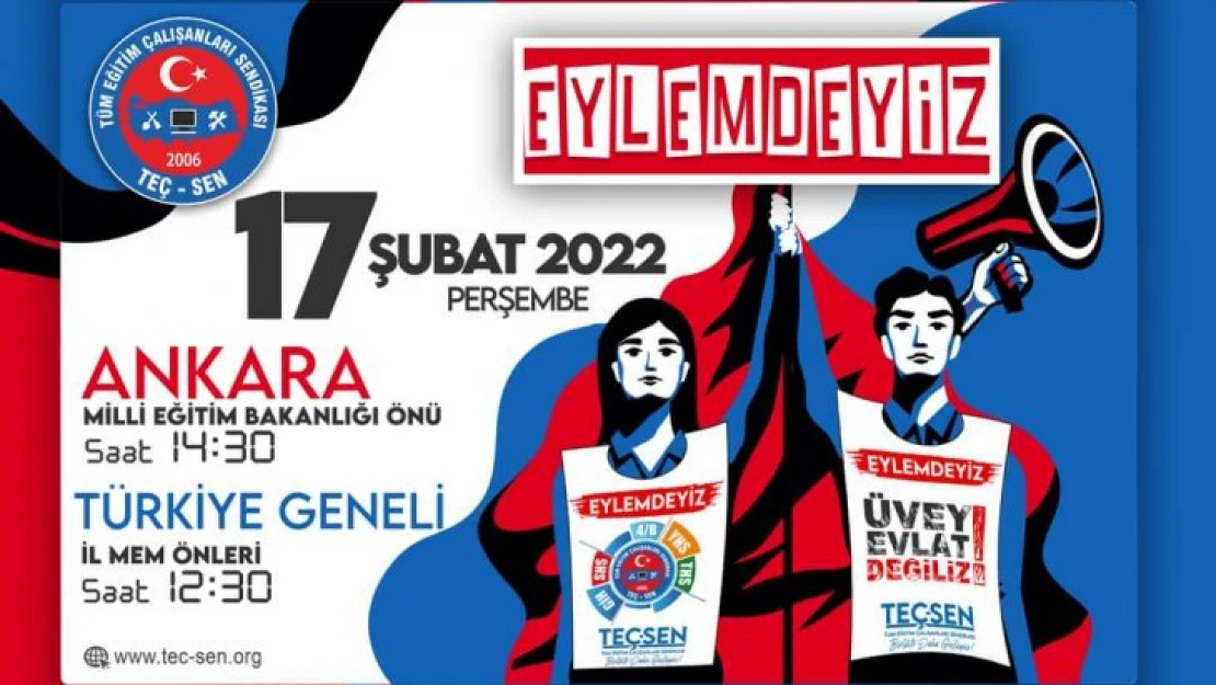 Tüm Eğitim Çalışanları Sendikası yarın eylemde