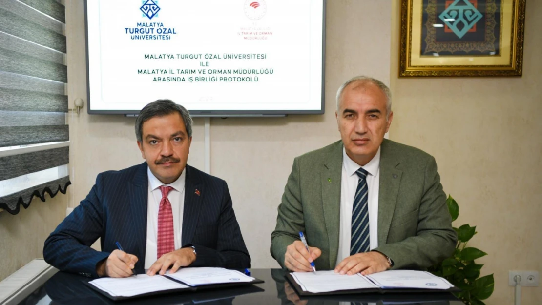 Turgut Özal Üniversitesi ve Tarım Ve Orman İl Müdürlüğü Arasında İş Birliği Protokolü İmzalandı