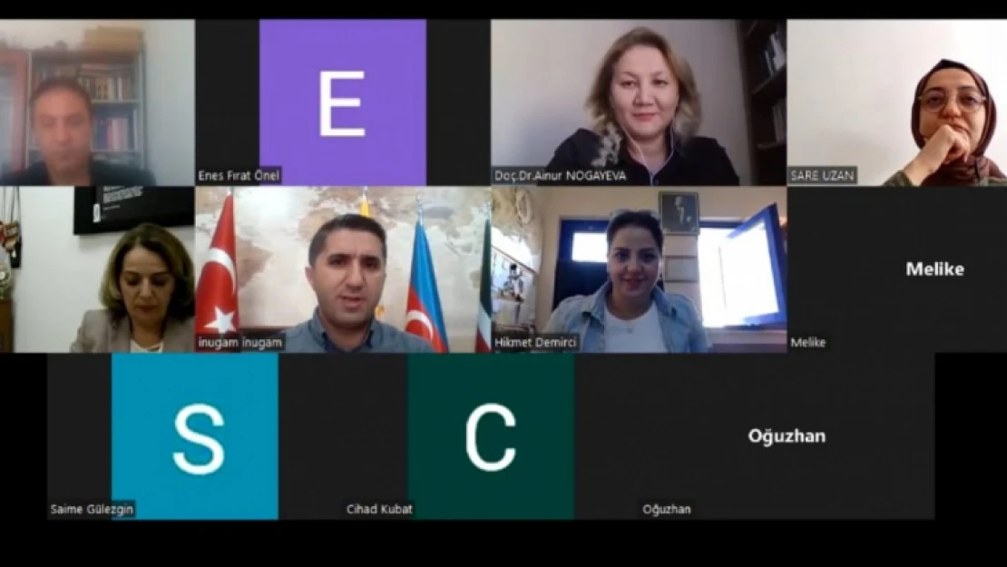 'Türk Dünyası Halkları Arasındaki Diyalog Süreçlerinin Önemi' Webinarı Düzenlendi