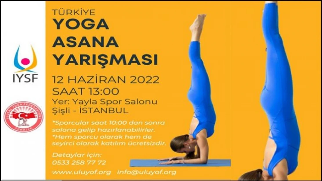 Türkiye'de İlk Defa Yapılan Ulusal Yoga Yarışması