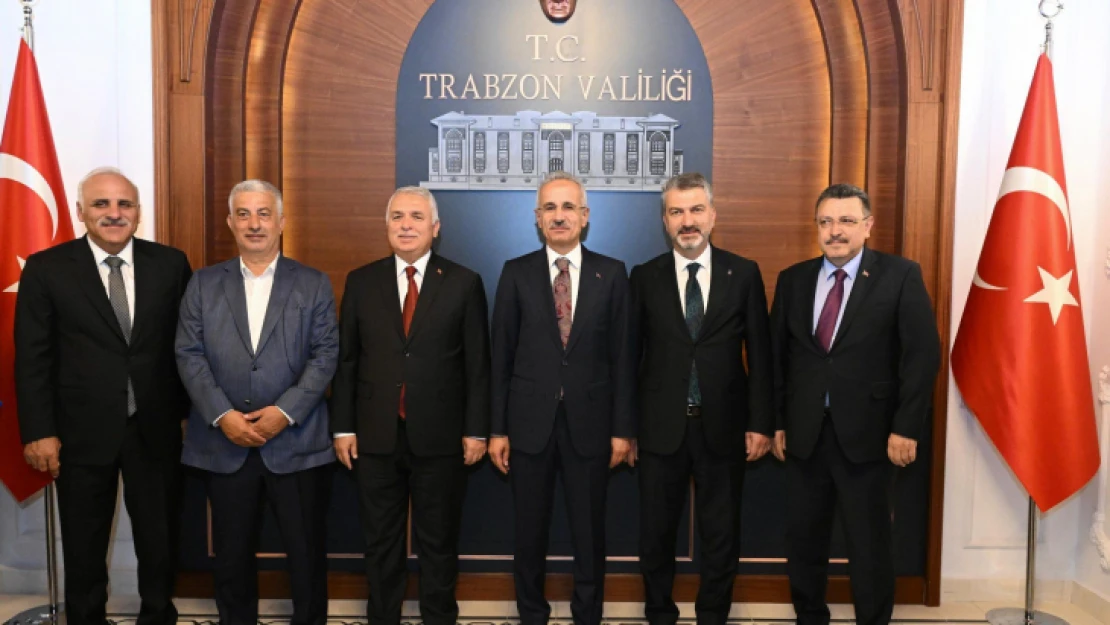 Ulaştırma Ve Altyapı Bakanı Abdulkadir Uraloğlu Trabzon'da…