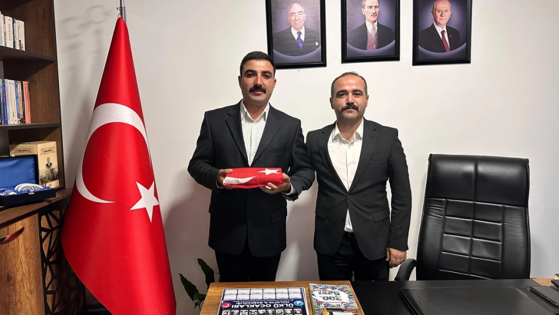 Ülkü Ocakları Akçadağ ilçe Başkanlığına Kürşat Kazgan  Atandı