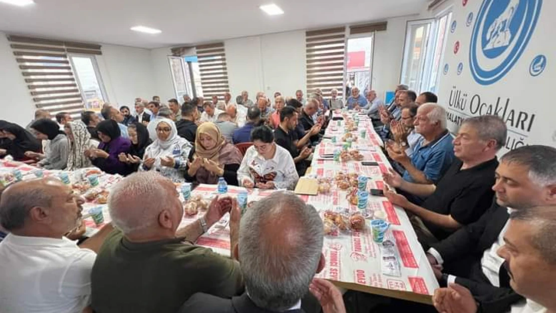 Ülkü Ocakları, Ülkücü Şehitler Anısına Mevlid Programı Düzenledi