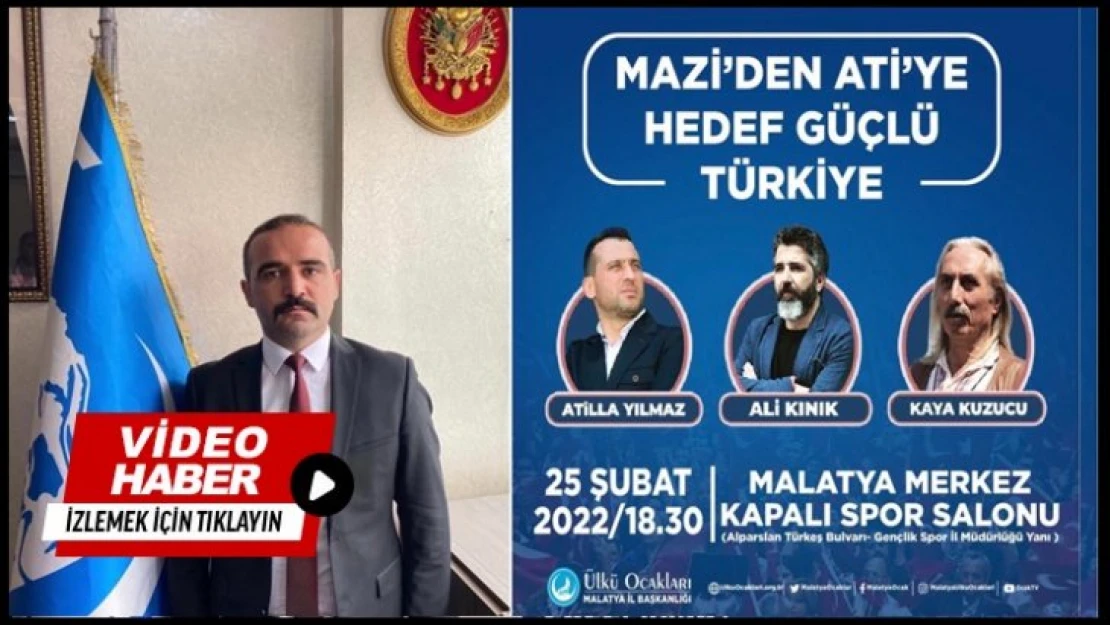 Ülkü Ocaklarından,  'Mazi'den Ati'ye Hedef Güçlü Türkiye'  Konseri