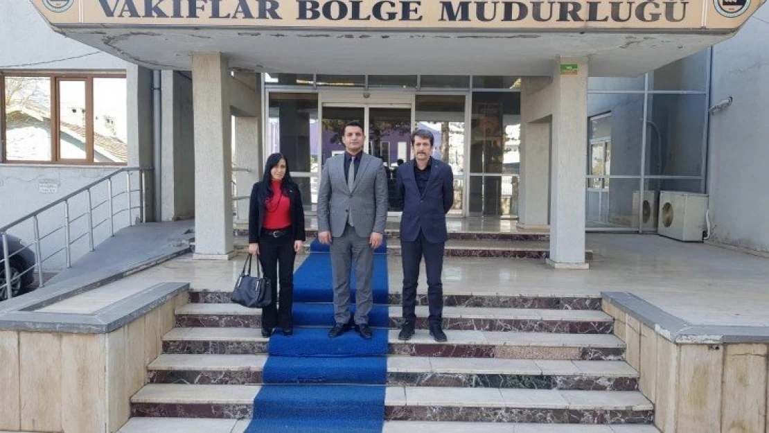 Vakıflar Bölge Müdürü Doğan'a ziyaret