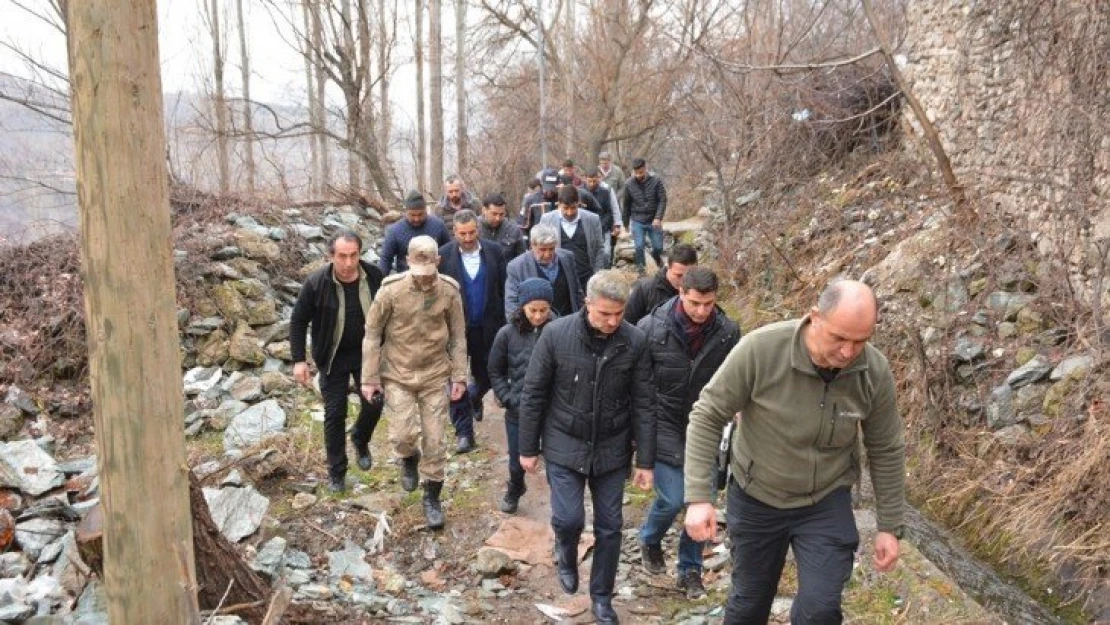 Vali Baruş, Pütürge İlçesine Bağlı Mahallelerde İncelemelerde Bulundu