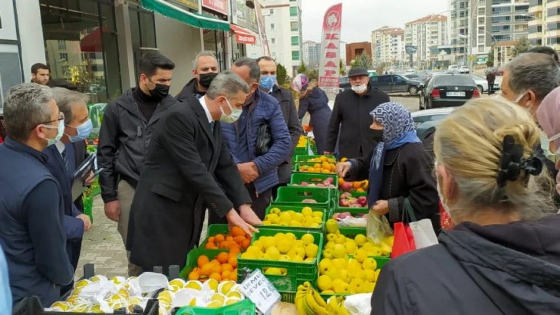 Vali Baruş, Zincir Ve Yerel Marketlerde Denetlemelerde Bulundu