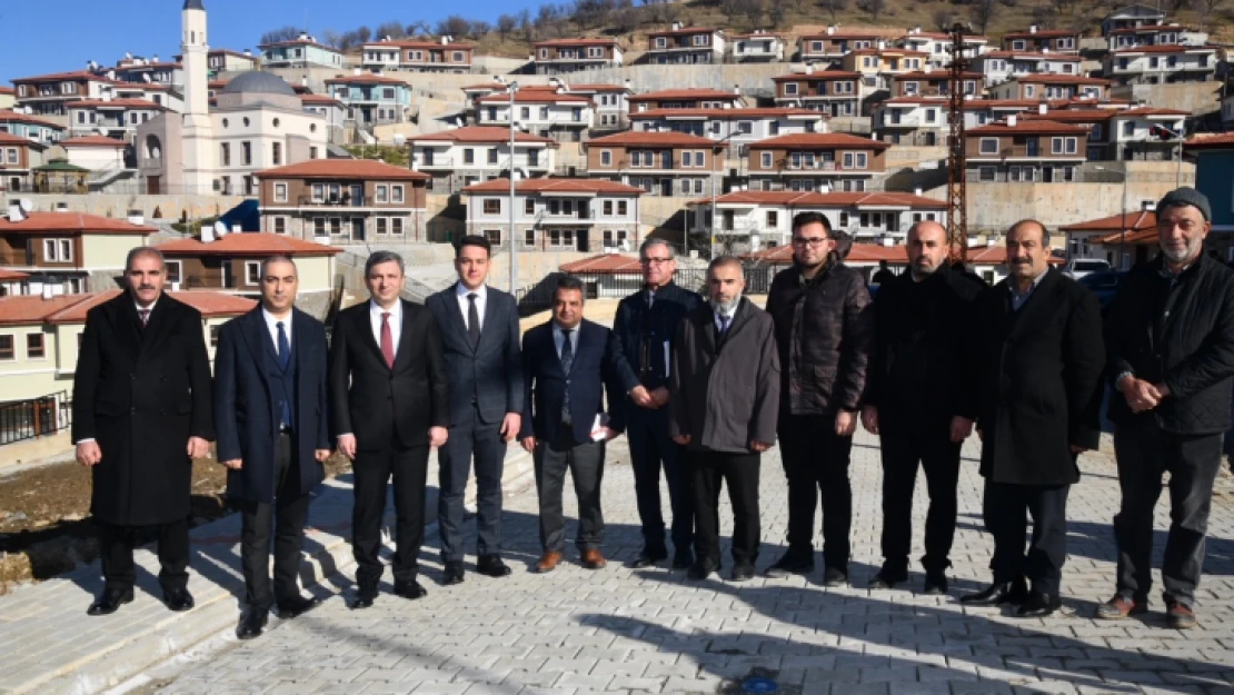 Vali Hulusi Şahin Doğanyol İlçesinde İncelemelerde Bulundu