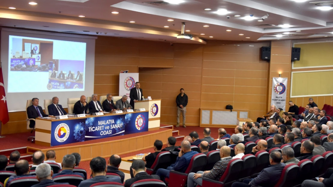 Vali Seddar Yavuz, Malatya TSO'nun meclis toplantısına katıldı