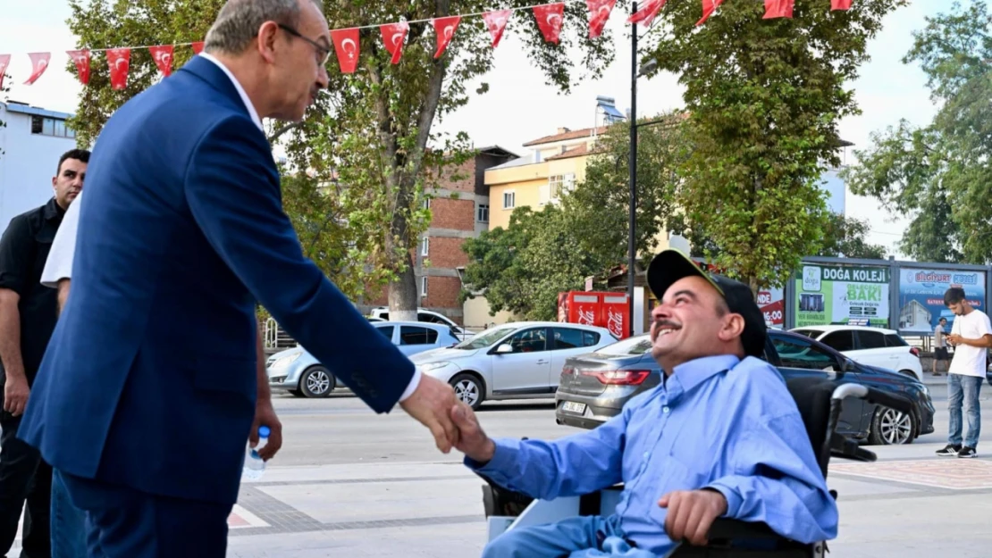 Vali Seddar Yavuz Sıtmapınarı Çarşı Esnafını Ziyaret Etti