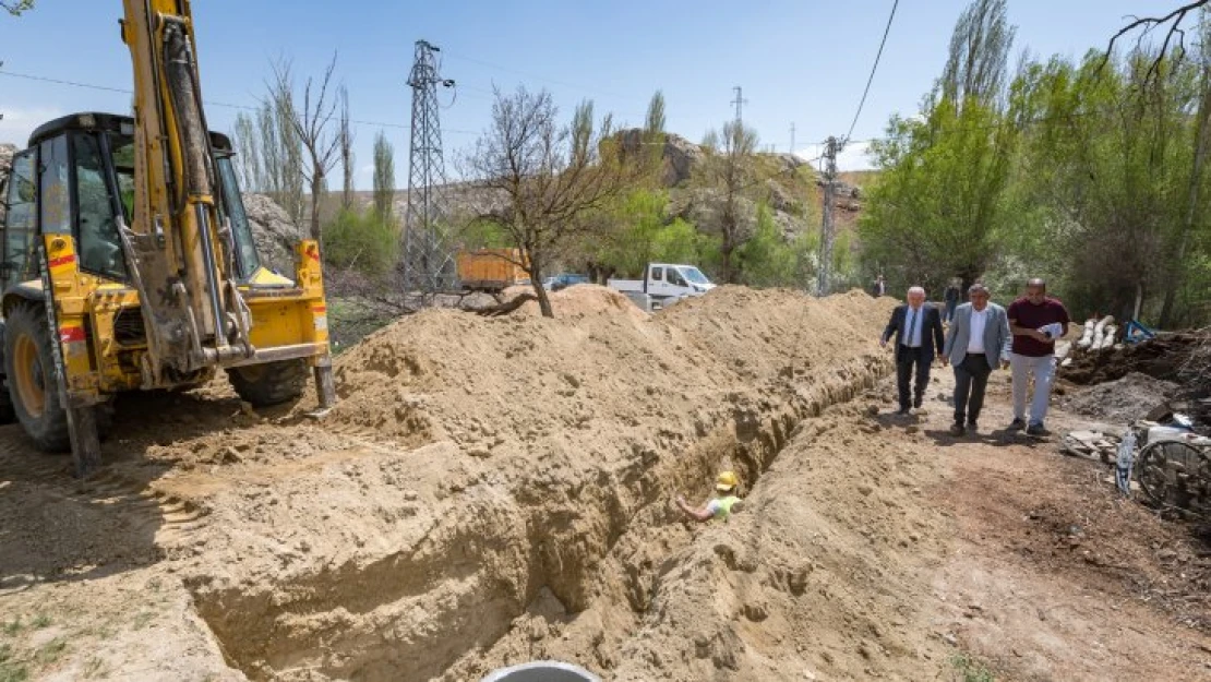 Yazıköy Mahallesi Kanalizasyon Çalışamaları