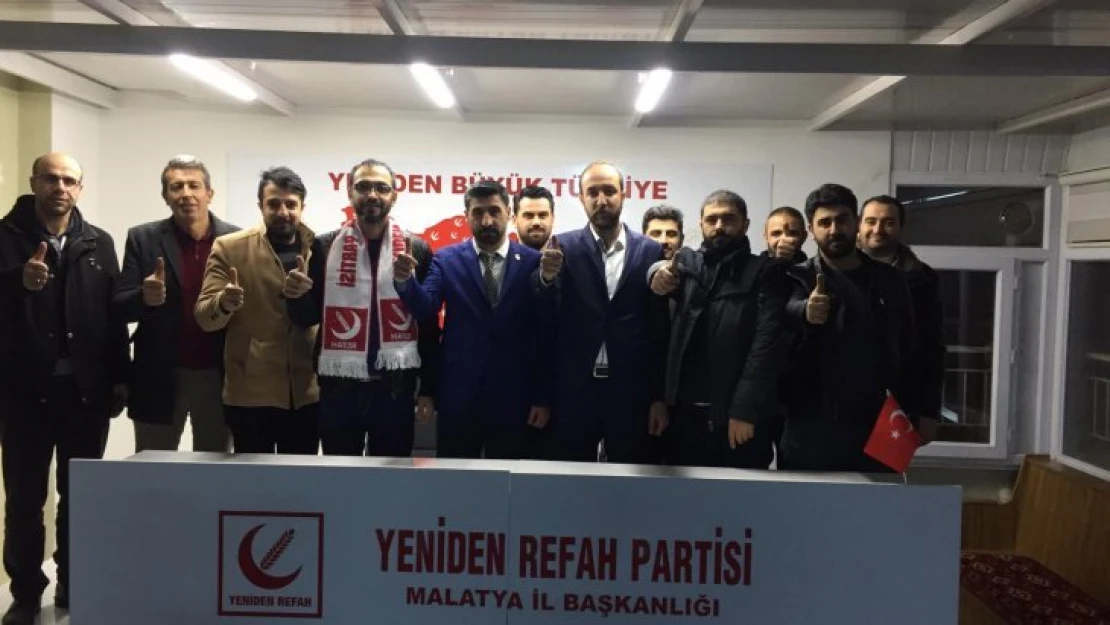 Yeniden Refah Partisi Battalgazi İlçe Gençlik kolları Başkanlığına Şimşek Getirildi