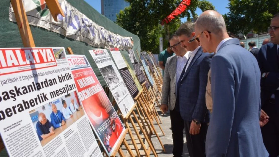 Yerel Basın Sergisi Açılışı Yapıldı