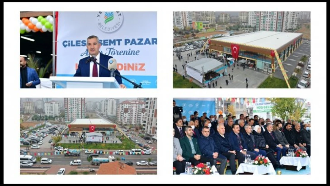 Yeşilyurt'a Modern Semt Pazarı