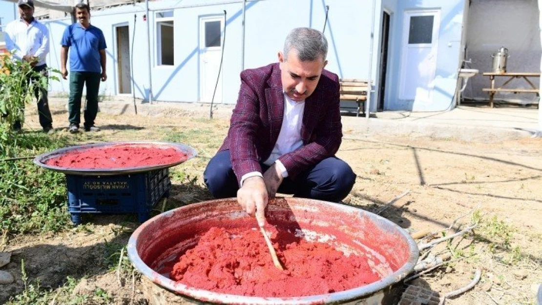 Yeşilyurt Belediyesi 15 Ayda 21 Bin 225 Kilo, Yerli Ürün Hasadı Yaptı