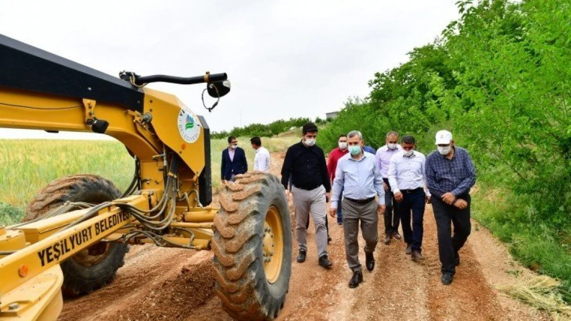 Yeşilyurt Belediyesi 15 Ayda 53 Bin 523 Ton Sıcak Asfalt Serimi  yaptı