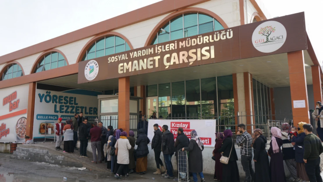 Yeşilyurt Belediyesi Emanet Çarşısında, Şubat İle Haziran Ayları Arasında 110 Bin 257 Adet Yardım Paketi Dağıtıldı