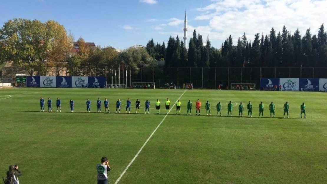 Yeşilyurt Belediyespor sahadan 1 puan ile ayrıldı