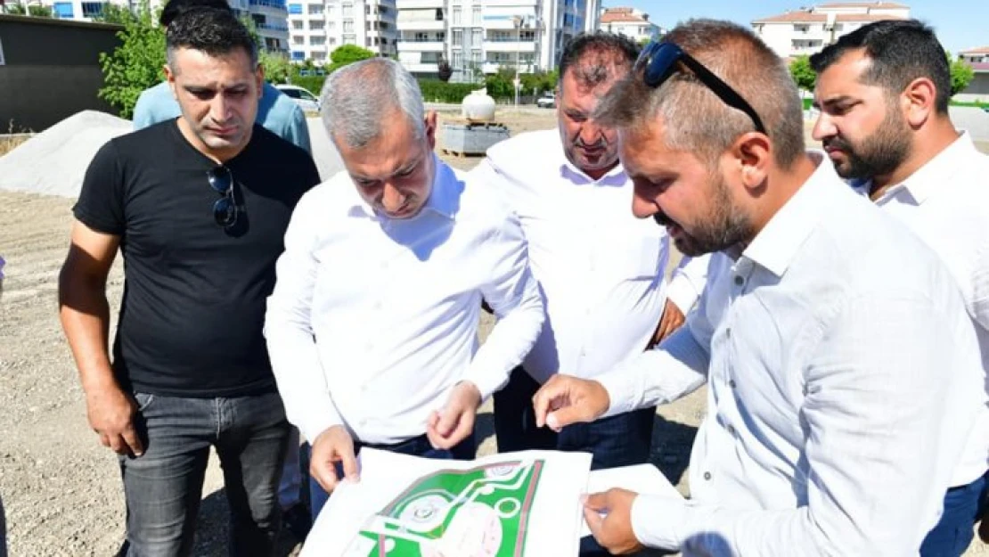 Yeşilyurt'ta ki 227'inci Park Alanı, İlyas Mahallesinde Hizmete Sunulacak