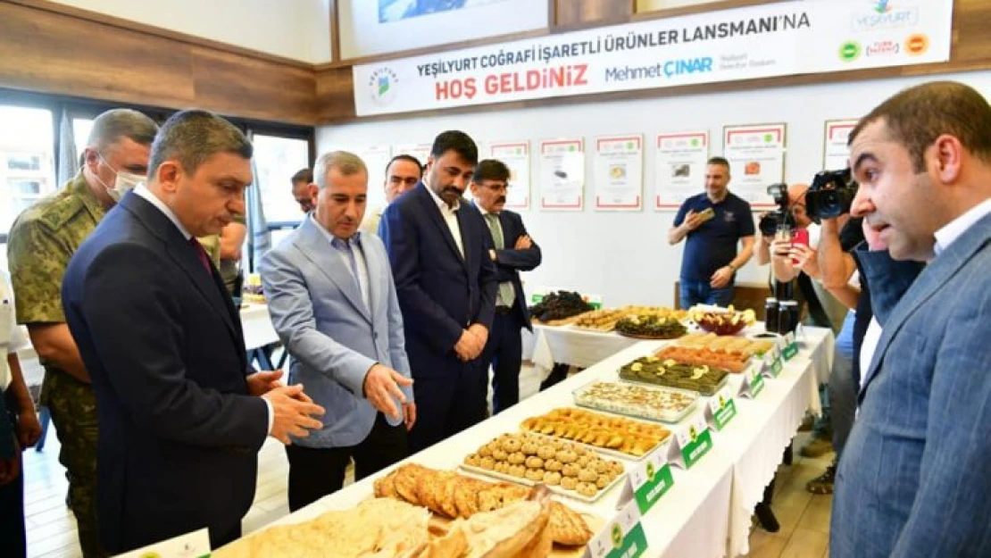 Yeşilyurt'un 11 farklı yöresel lezzetinin Coğrafi İşaret Tescil Tanıtım toplantısı yapıldı