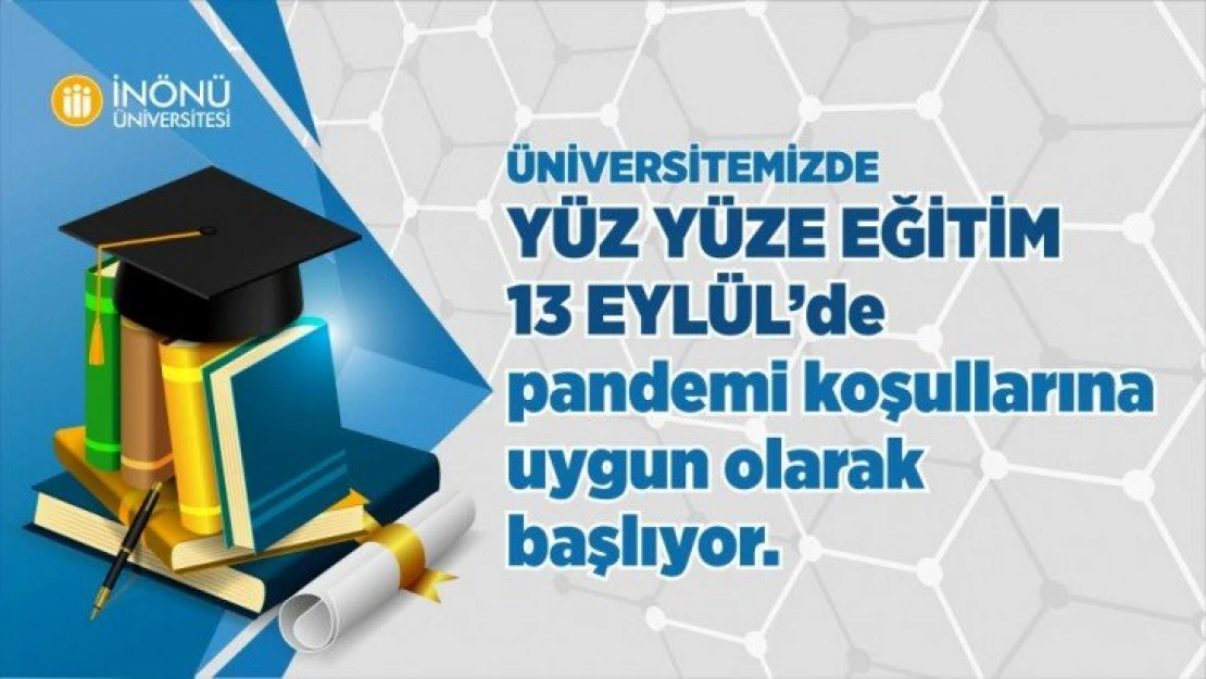 Yüz Yüze Eğitim 13 Eylül'de Başlıyor