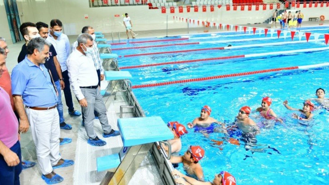 Yüzme Kurslarına Yoğun Katılım