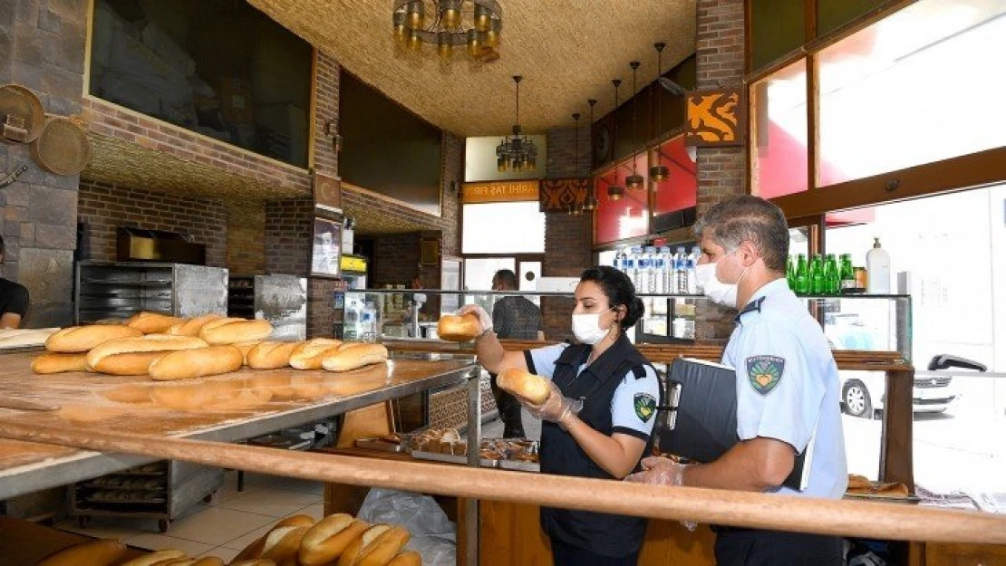 Zabıta Daire Başkanlığı ekipleri fırınlarda denetim ve bilgilendirmelerde bulundu