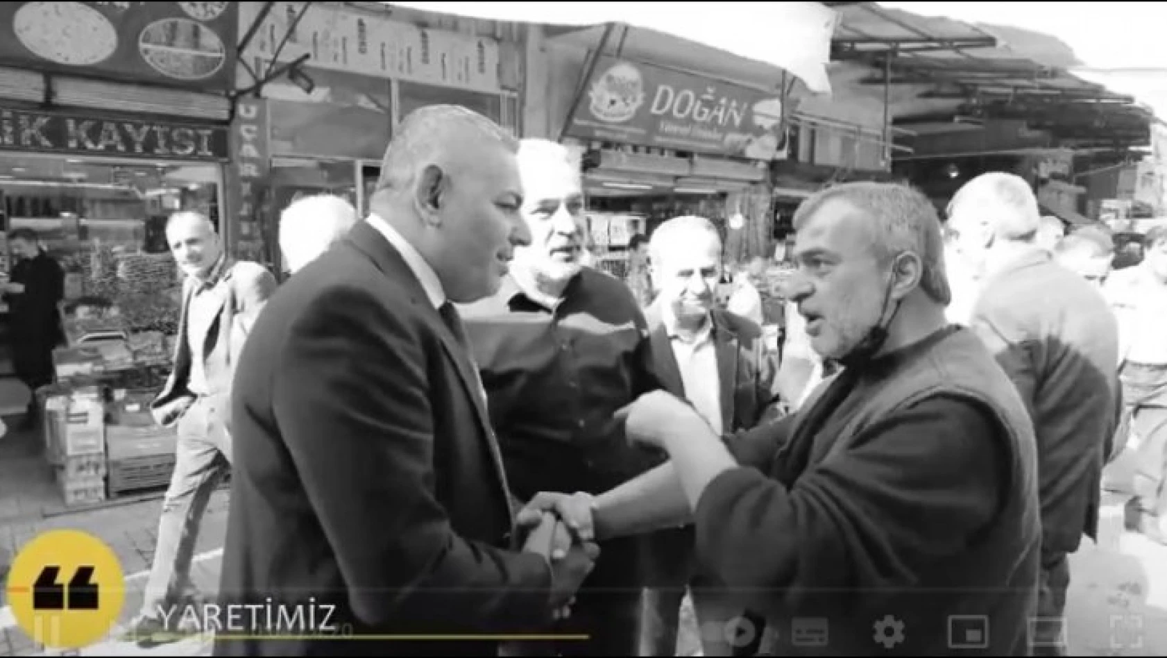 Başkan Sadıkoğlu'nda Kasap - Sebze Pazarı ziyareti