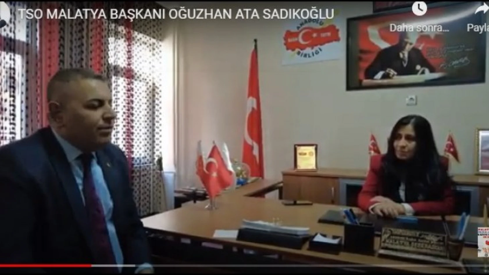 Başkan Sadıkoğlu'ndan ABYB'ye ziyaret