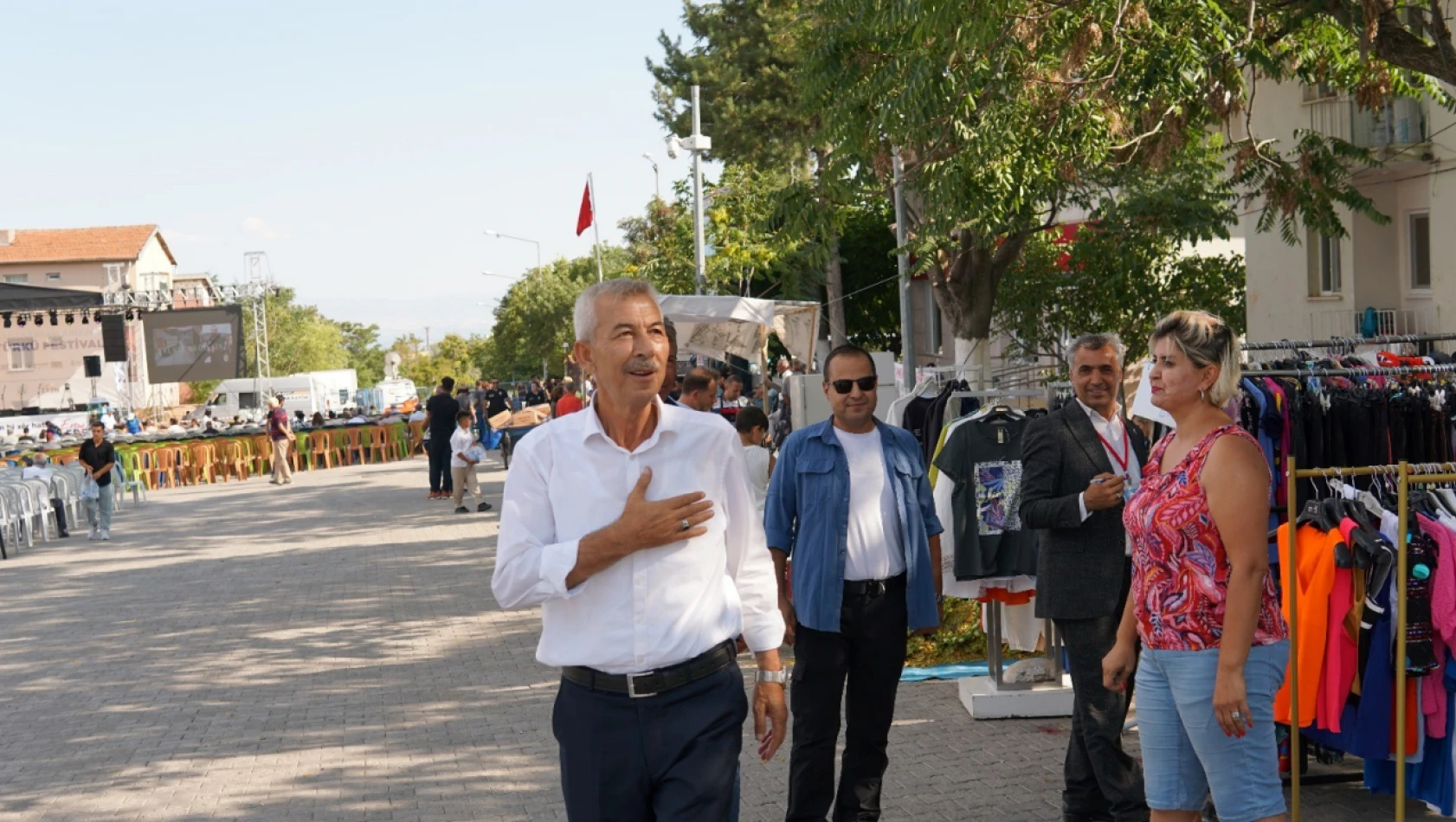 Arapgir Belediye Başkanı Haluk Cömertoğlu 16.Uluslararası Arguvan Türkü Festivali'ne Katıldı