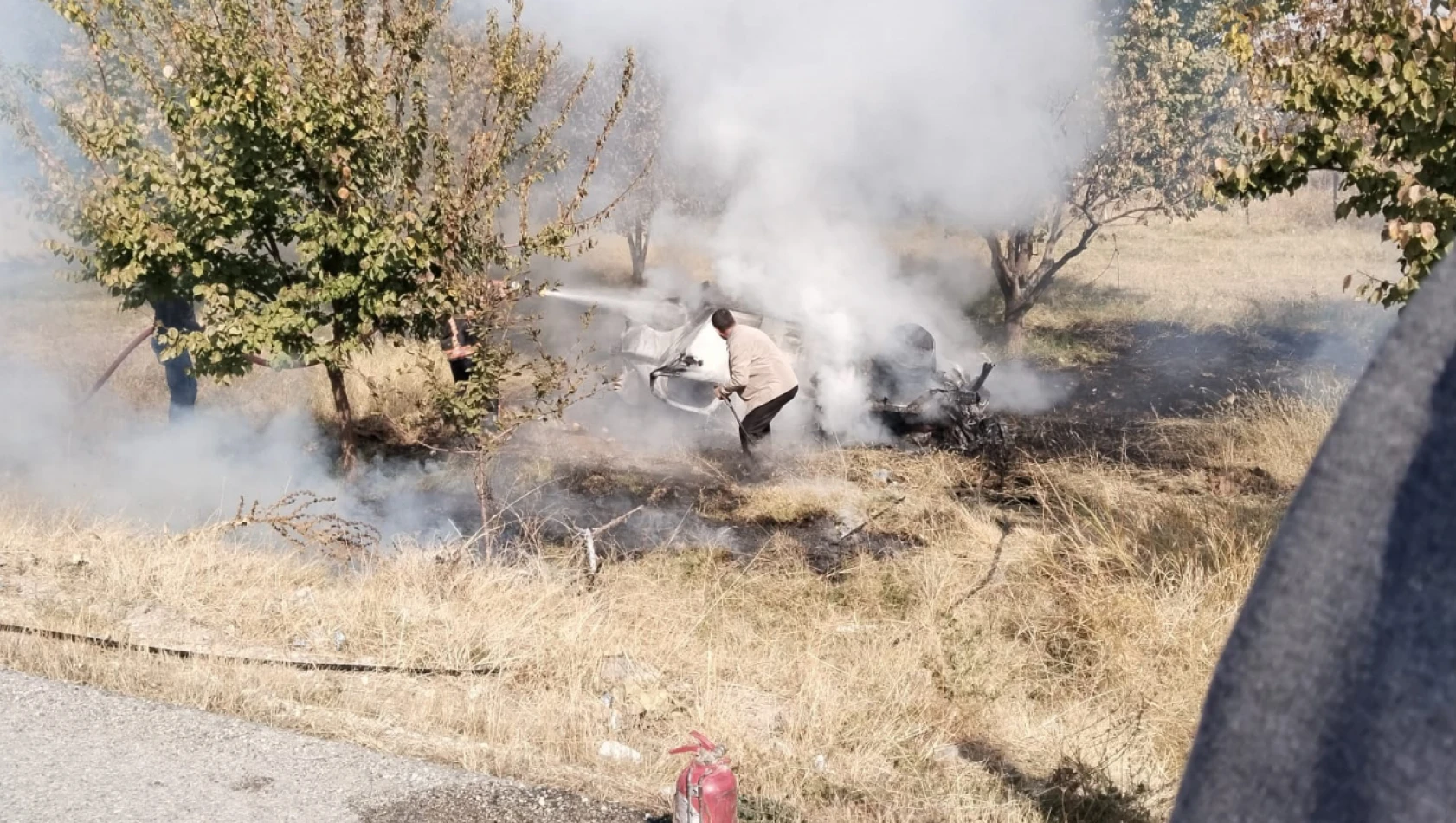 Malatya Hekimhan Yolunda Feci Trafik Kazası. 2 ölü